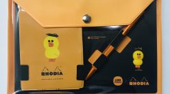 RHODIA×LINEのコラボ商品”マルチケースセット”