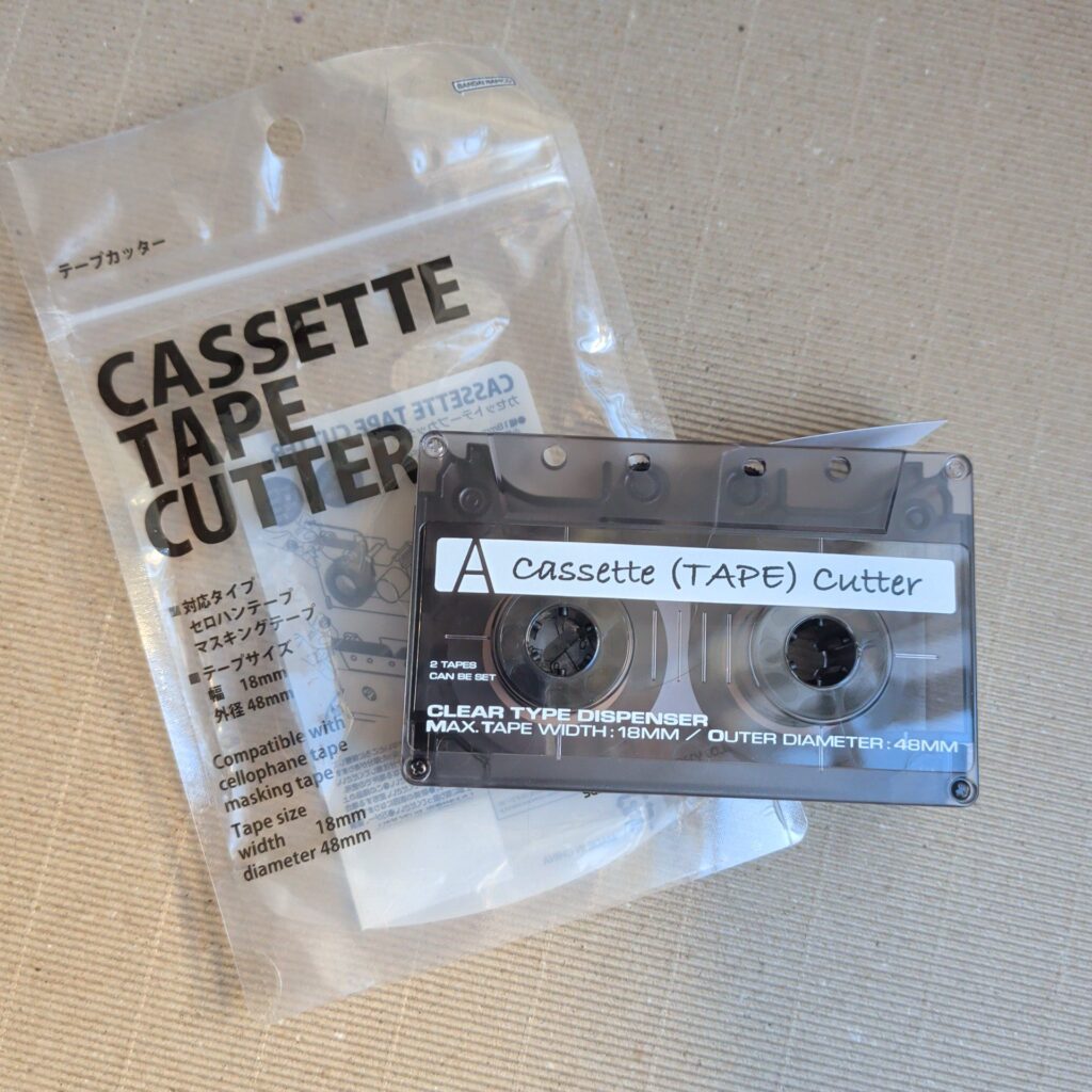 サンスター文具　カセットテープカッター　昭和レトロ　平成レトロ