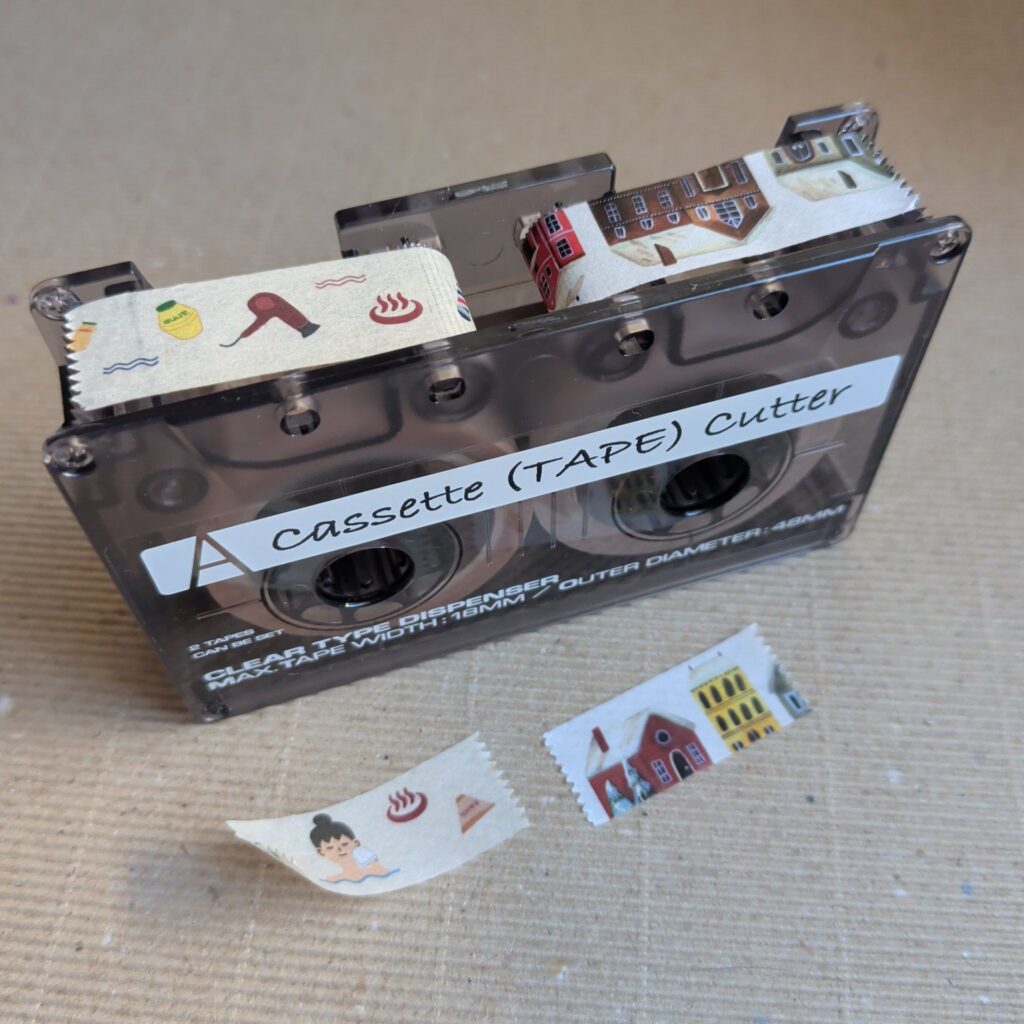 サンスター文具　カセットテープカッター　昭和レトロ　平成レトロ